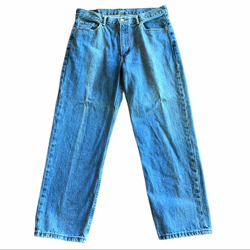 Levi’s 550 High Rise Jeans Straight Leg Mom Denim